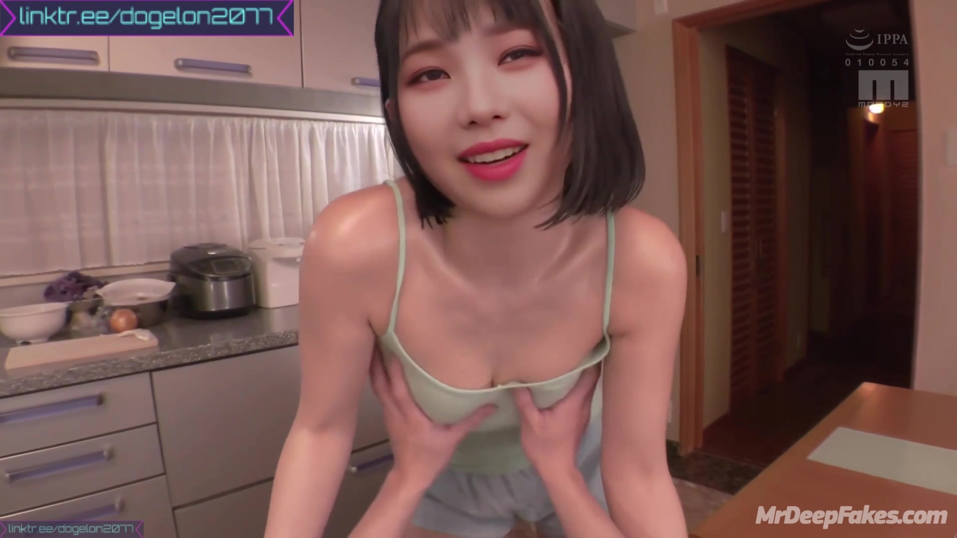 Aespa (에스파) 카리나 Karina 딥페이크 deepfake awesome sex after romantic dinner